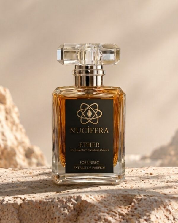 Ether — NUCİFERA — Extrait de Parfum, üst notalar: Çarkıfelek Meyvesi, Şeftali, Armut