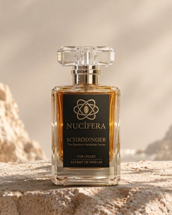 Schrödinger — NUCİFERA — Extrait de Parfum, üst notalar: Calabria Bergamotu, Sicilya Portakalı