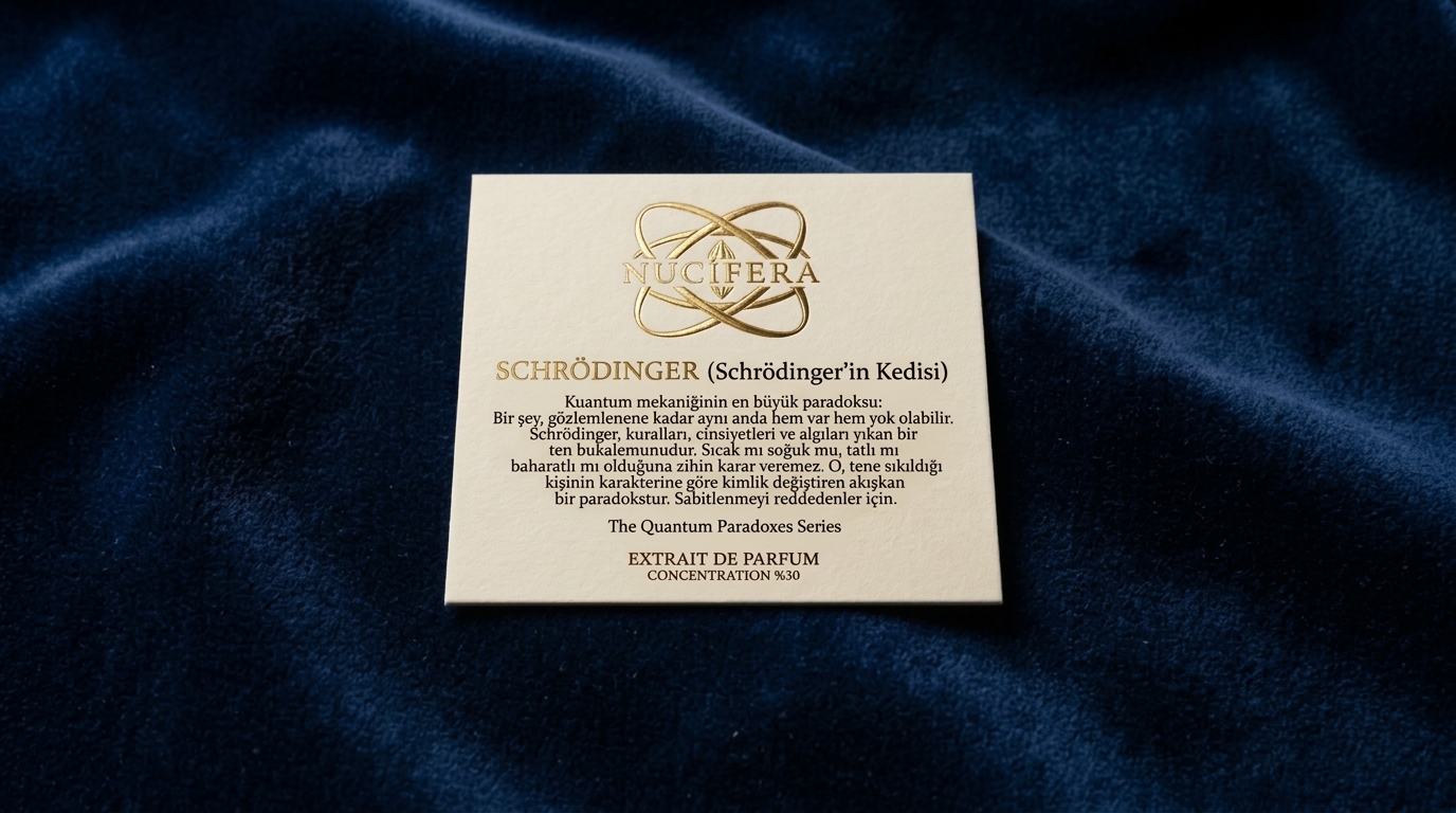 Schrödinger — NUCİFERA Extrait de Parfum şişe görseli (2)