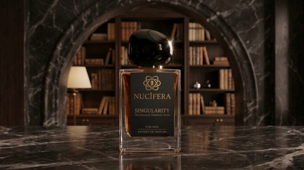 Singularity — NUCİFERA — Extrait de Parfum, üst notalar: Kan Portakalı, Greyfurt, Nane